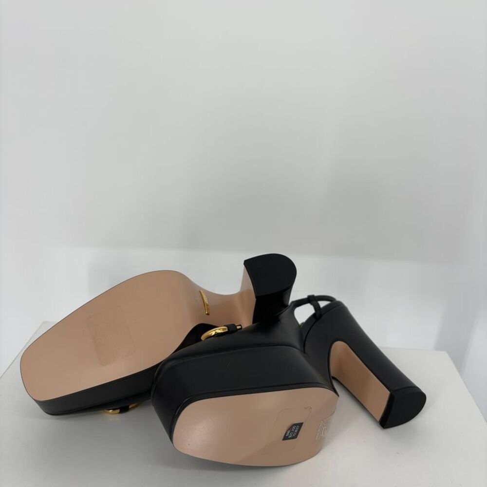 Gucci Platform Leather Pumps - Picture 7 of 8